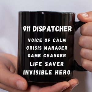 911 Dispatcher Gifts, 911 Dispatcher, 911 Dispatcher Gift, Dispatcher Appreciation, 911 Dispatch Mug, Dispatcher Co-Worker Gift