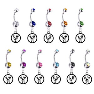 Camo store belly rings