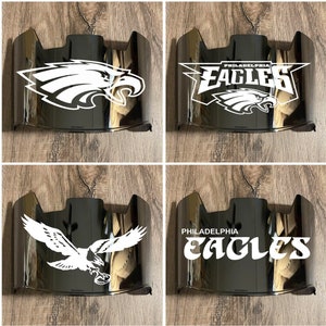 Philadelphia Full Size   Helmet Visor Shield CHROME SILVER Mirror Tint w/ WHITE - Facemask Clips Included - Ships Today