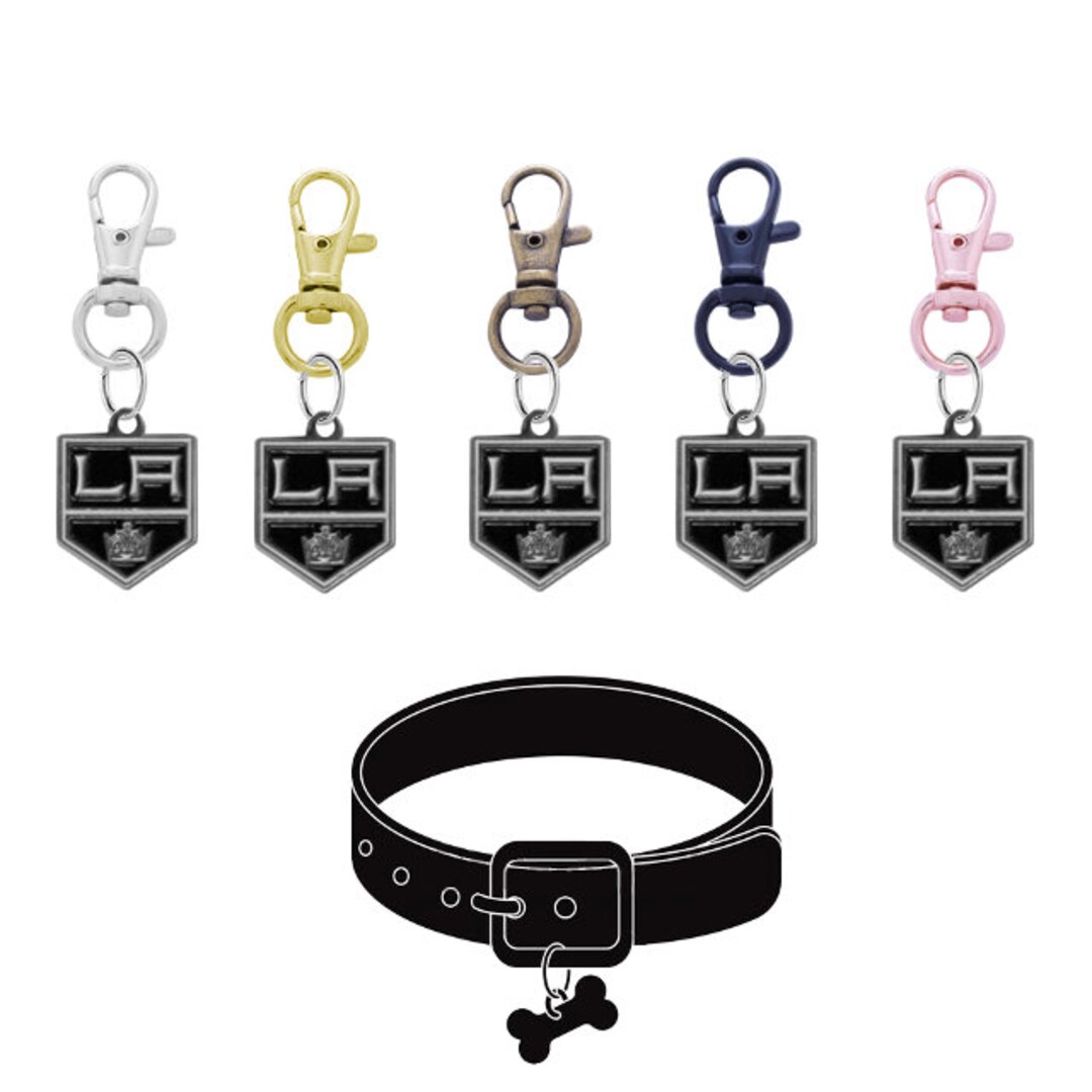 Los Angeles Kings Pet Tag Collar Charm Universal Clip on Etsy