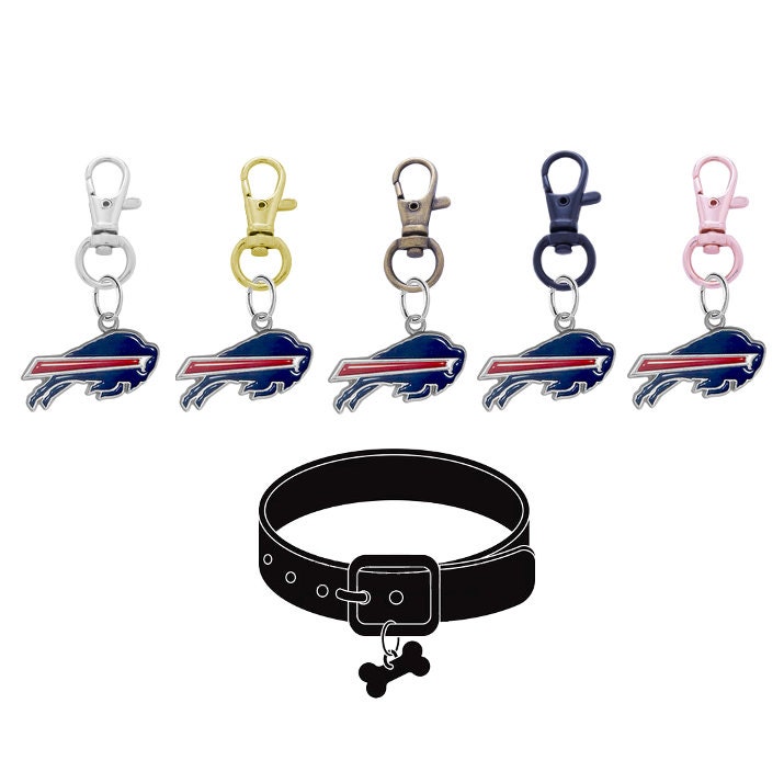 Buffalo Bills Football Pet Collar Charm Universal Clip on | Etsy