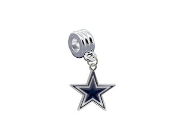 Dallas   European Charm for Bracelet, Necklace and DIY Jewelry - Universal Bracelet Charm: Fits All Major Brands
