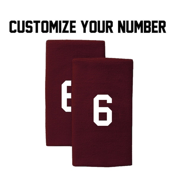 Custom Wrist Sweatbands Etsy