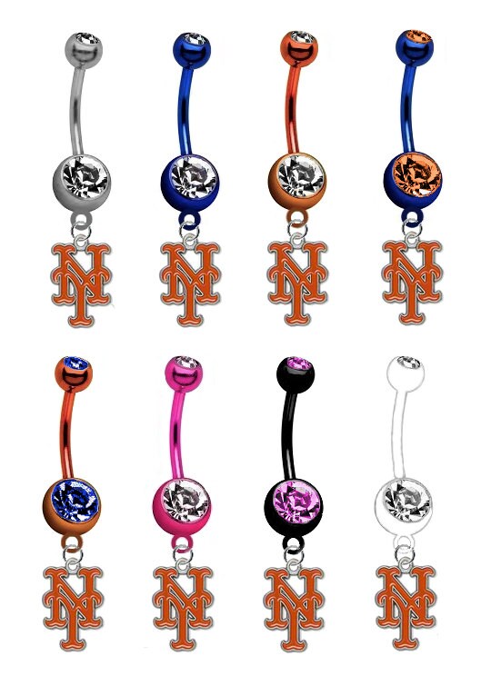 Yankees belly button ring deals