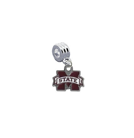 BULK 20 State of Mississippi Silver Tone Charms SC6053 