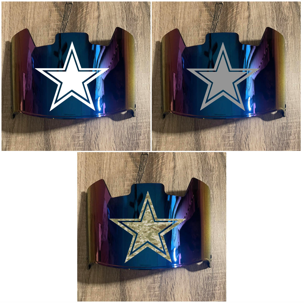 Football Visor Sticker Etsy