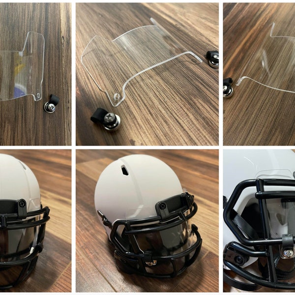 Mini Helmet Facemask Etsy