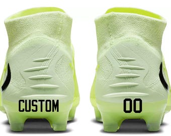 Custom Name & Number (Set of 3) Soccer Cleats Spikes Boot - Pick Color and Size - Mens Womens Kids Youth Travel High School - Ships Now!