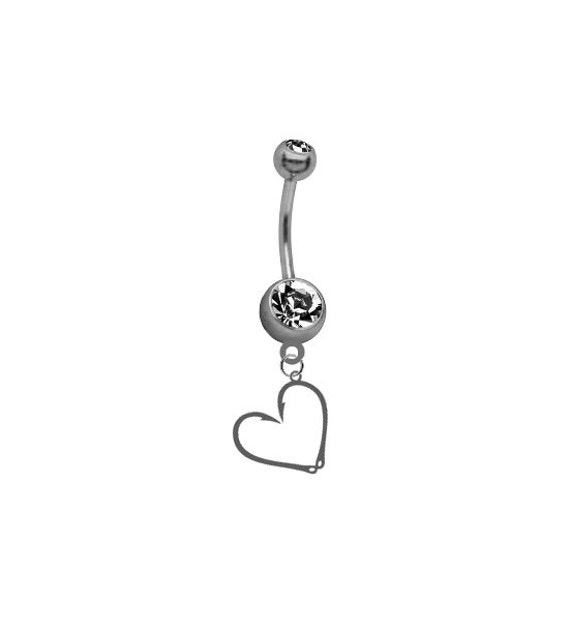 Fishing belly button rings sale