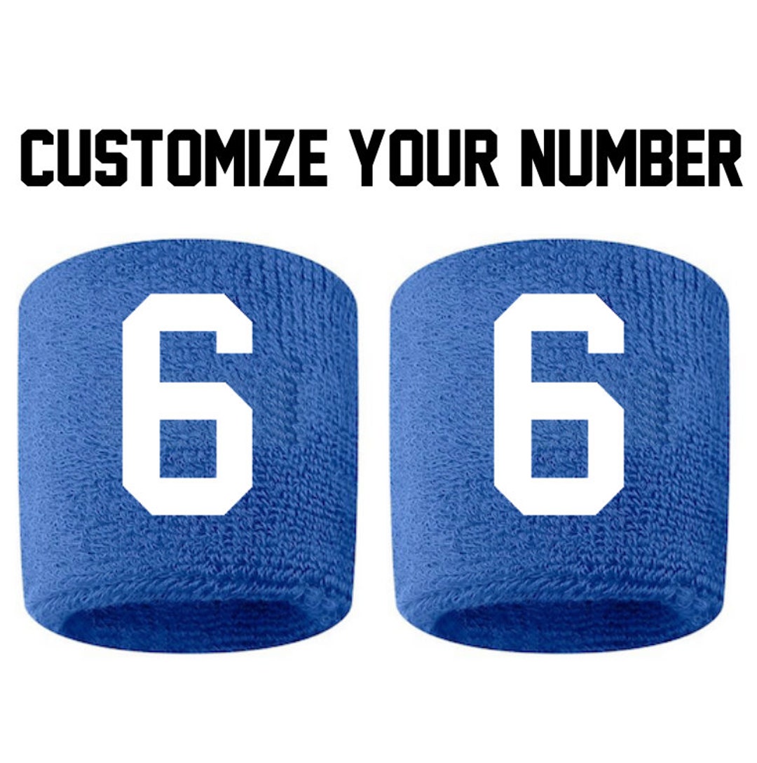 Pick Your Number Tornado Necklace – Royal Blue, Gray & White – Baseball & Softball Sports Jewelry