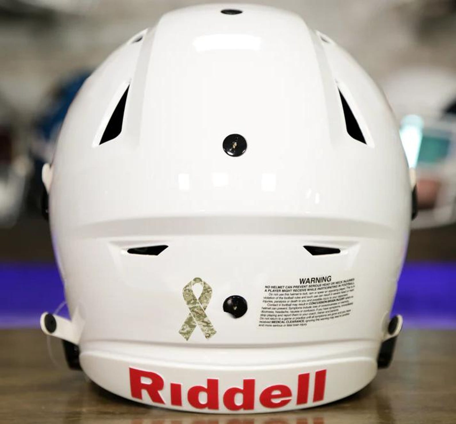 Camo Ribbon Helmet Decal Set of 12 Perfect for Adult & Youth Full Size ...
