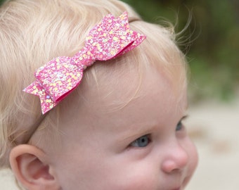 baby headband - baby girl - baby bow headband - baby girl headband - headbands - newborn headband - baby shower - baby bows