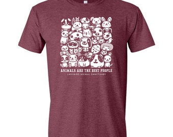 Ladybird T-Shirt "Animals are the Best People"