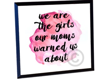 Quotes for girls, Gifts for her, Office Plaque, Co Worker gifts, Office humor signs