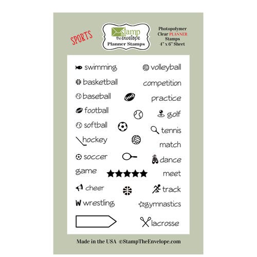 Best of Times PLANNER Clear Sheet Cling Stamp Set Etsy