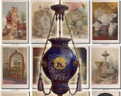 WARES-2 Collection of 122 Pottery Weapons Mirror casket old antiques stuff objects vintage images pictures digital download printable jpg