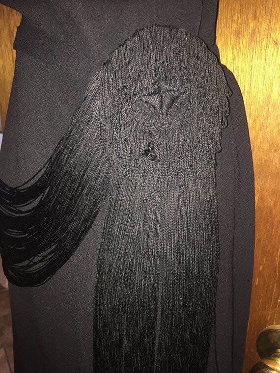 Stunning RARE Unique Vintage 1930’s 40’s Deco Blac