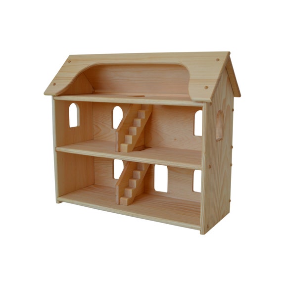 seri's wooden dollhouse