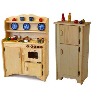 wooden toy stove