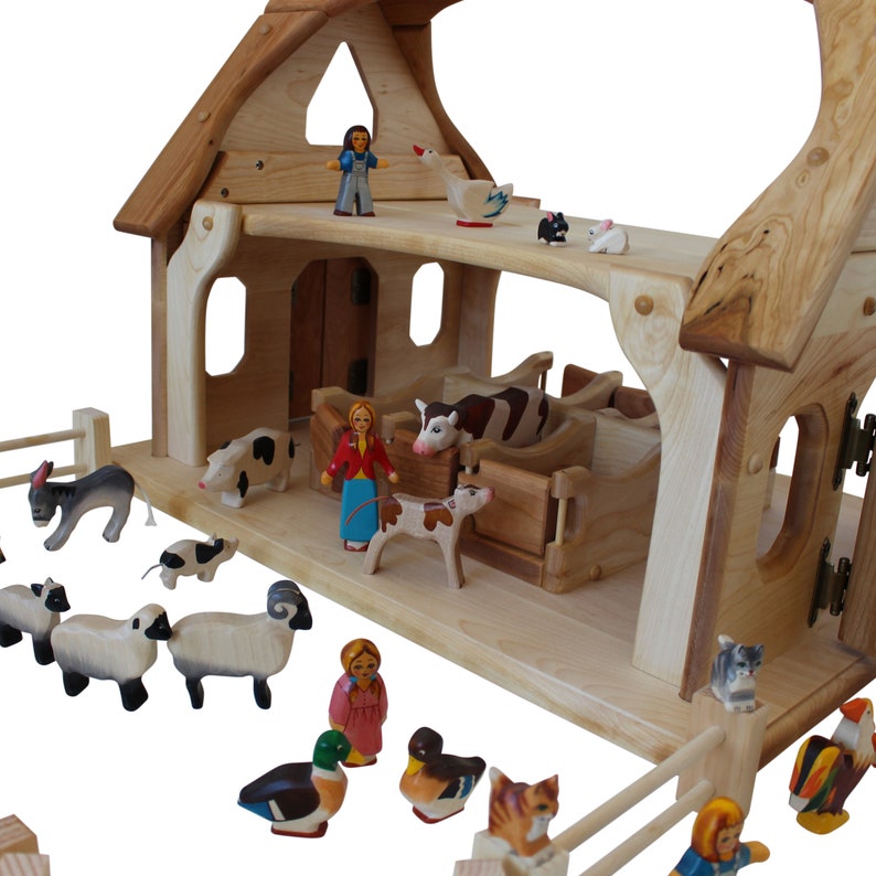 best wooden farm set