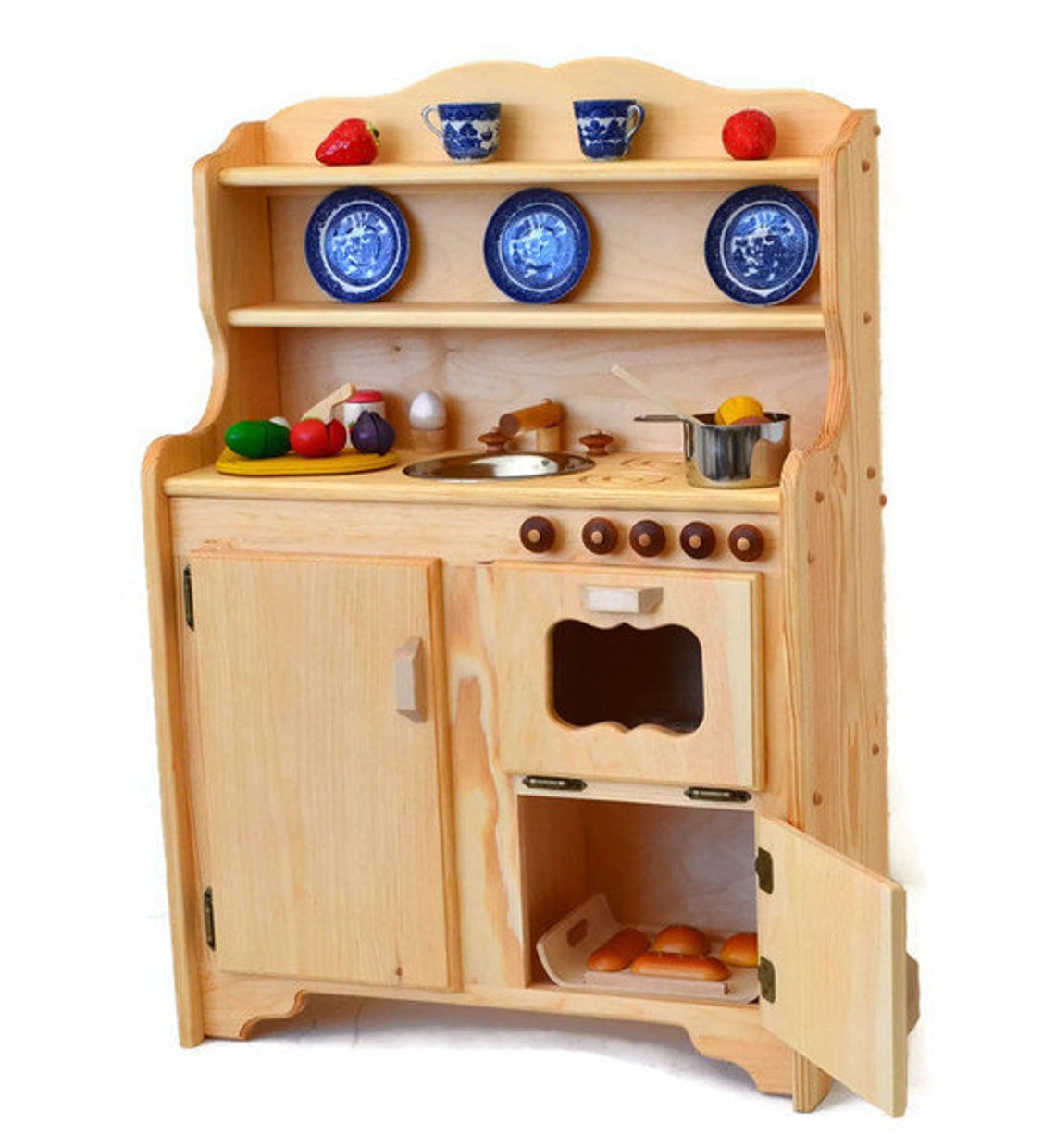 Waldorf Kitchenwooden Play Kitchenwooden Toy Kitchen Etsy