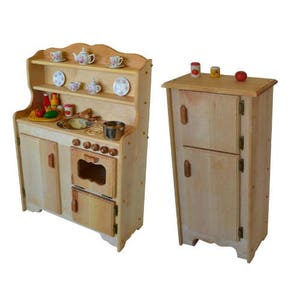 montessori wooden play kitchen