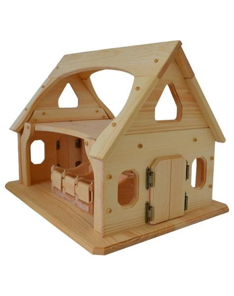 wooden play farm