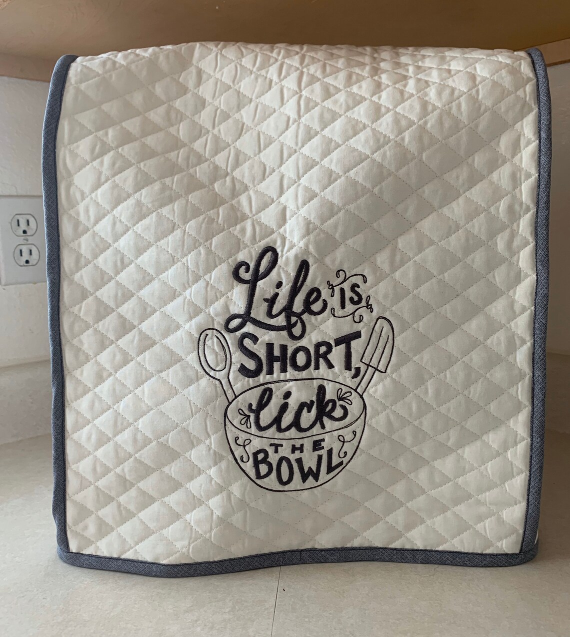 Cubierta del mezclador de cocina gris cubierta del mezclador | Etsy