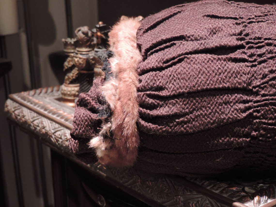 Antique Victorian Hand Muff Fur Muff Etsy