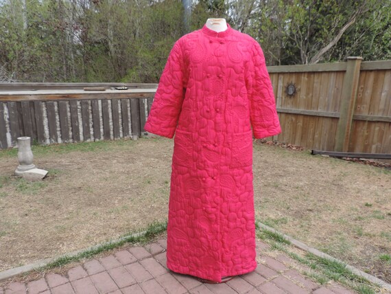 Mr Robert Silk House Coat,Vintage House Coat,Vinta