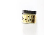 HAIR POMADE // Styling Wax // Natural Hair Care // Herbal Infused Coconut Oil // Chemical-Free