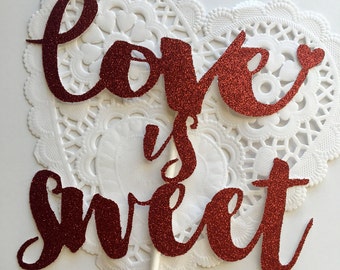 The love of jesus is sweeter than any candy topper | Etsy