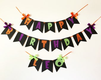 halloween birthday etsy