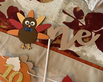 Turkey Cake Topper, Turkey First Birthday, Little Turkey First Birthday, Turkey Smash Cake, Turkey Birthday, Little Turkey Party