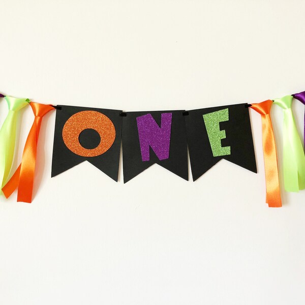 Halloween Birthday, Halloween Birthday Banner, Halloween High Chair Banner, Halloween Birthday Decor, Spooky Birthday Decor. Halloween Party