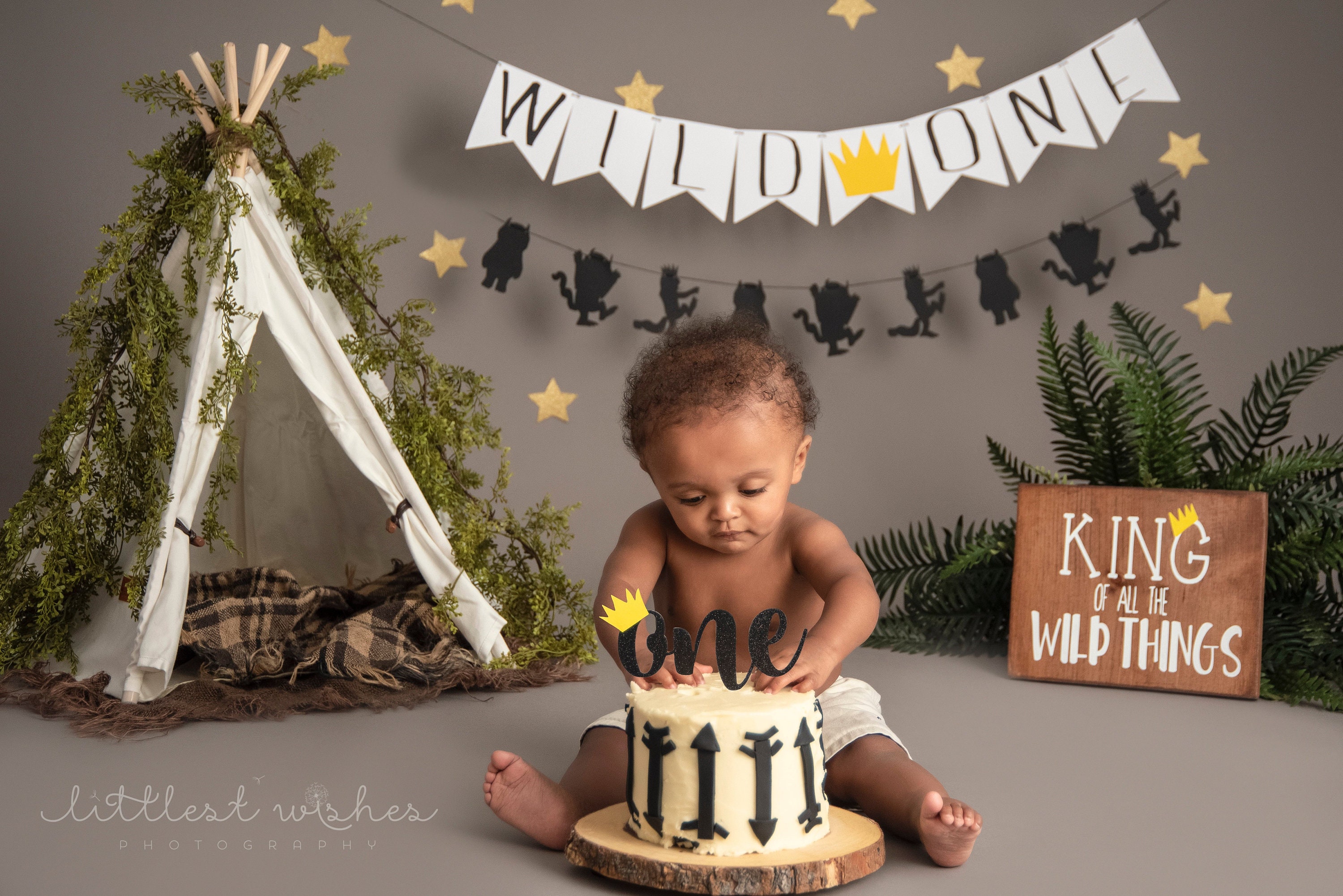 Wild One Banner Where the Wild Things Are Inspired Banner - Etsy