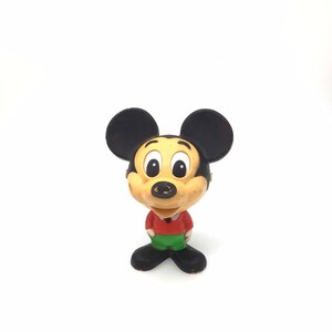 Matel pull string talking Mickey Mouse Disneyland 1976  Vintage Walt Disney Productions