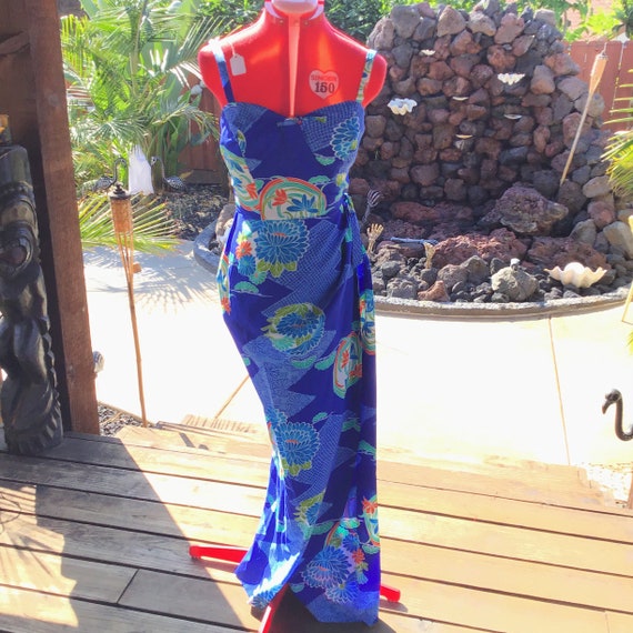 Tiki Hawaiian Hibiscus Flower Dress Tiki Oasis Bla