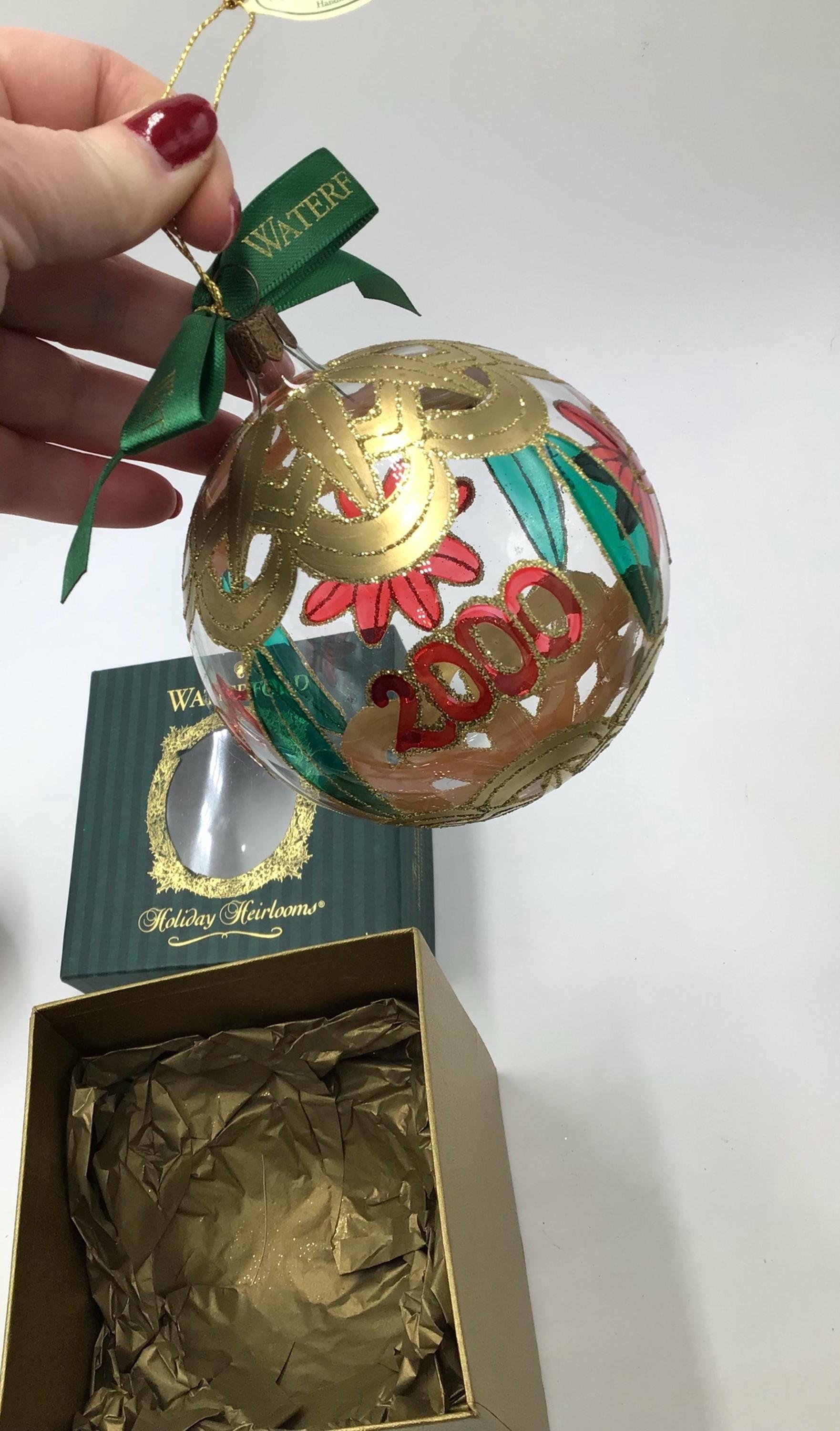Ornement De Noël Waterford – Étoile Espoir – Édition 2000 – RARE