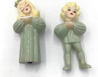 ヴィンテージ 60年代 クリスマス 聖歌隊 少年 構成 装飾 置物 - Etsy 日本