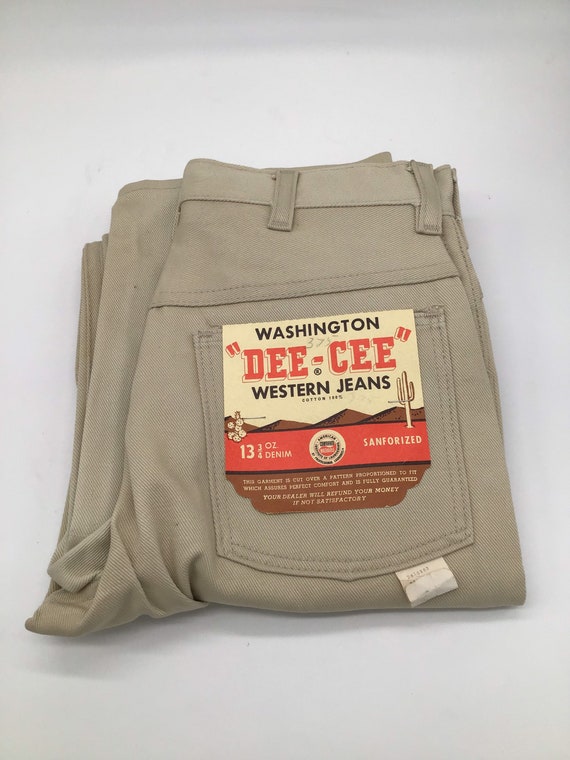 Dee Cee Washington Western Jeans 26” waist Vintage