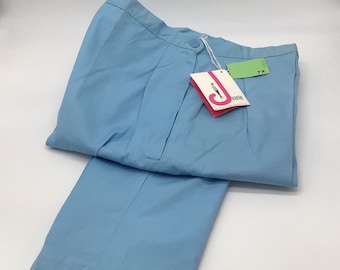 Dead stock vintage Jeanie blue cigarette tapered high waisted pants with pocket no’s with tags