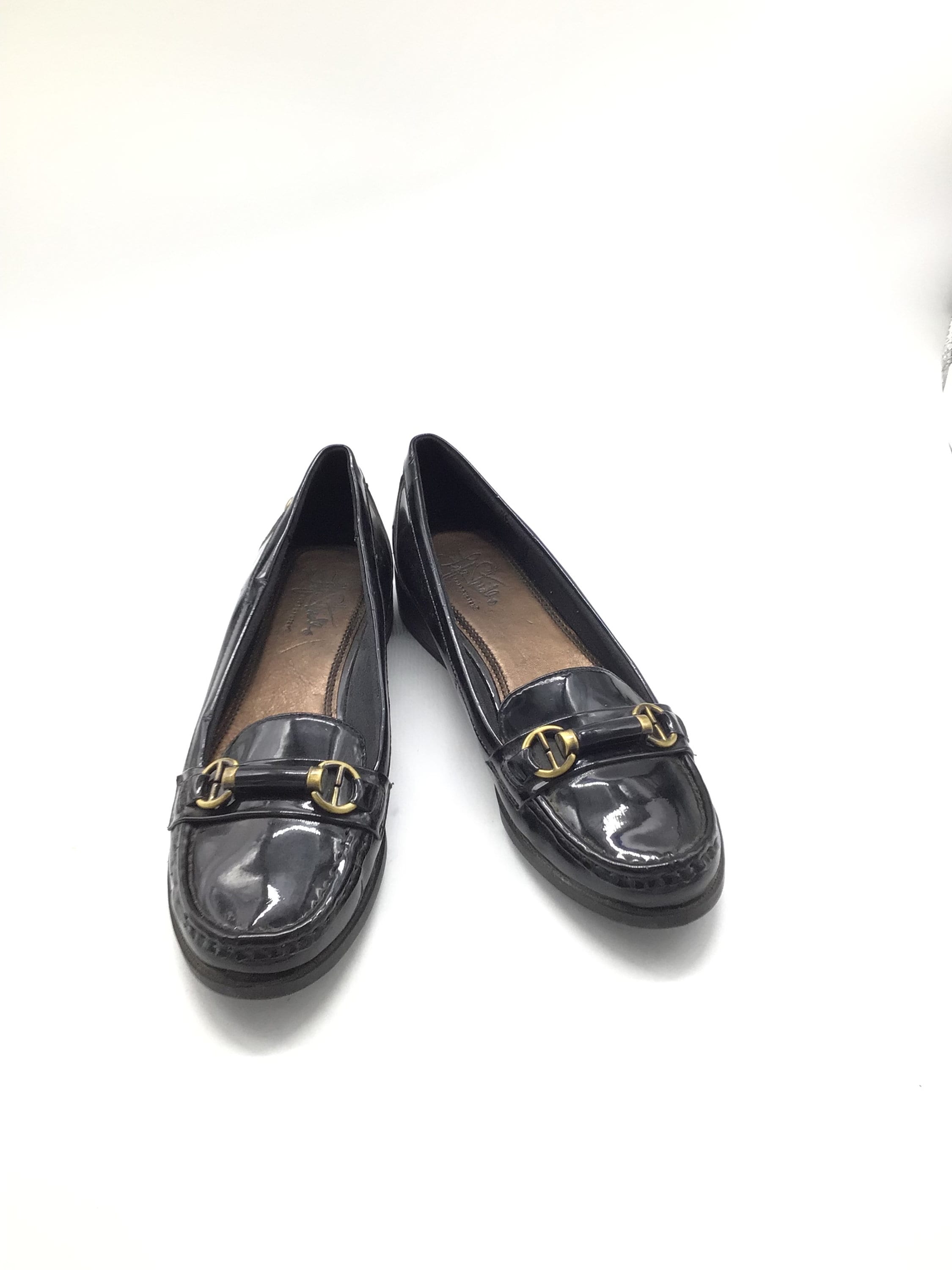Saks Fifth Avenue Black Patent Leather Bit Loafers Stuart Weitzman Lottie Patent Leather Loafers | Saks Fifth  main image 4