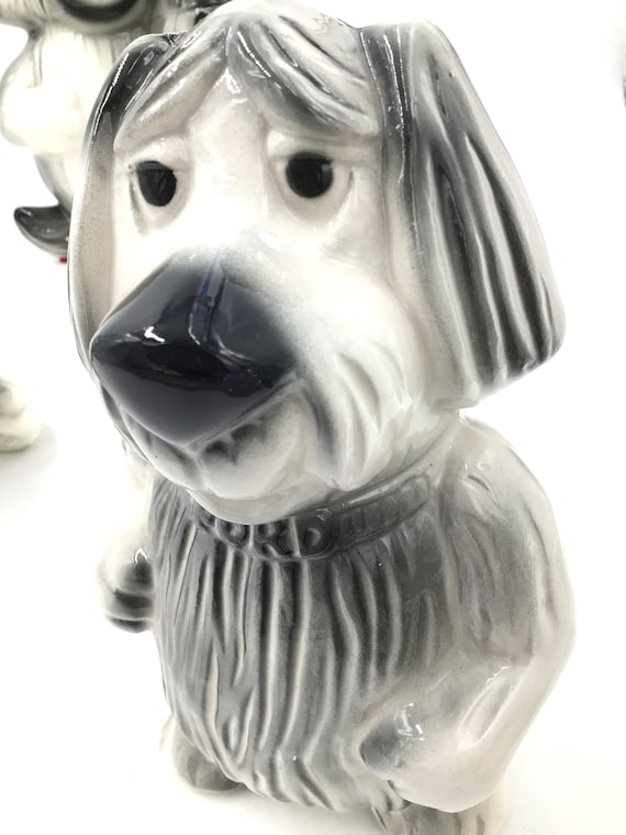 USA 50s 60s Ford Coin Bank フォード ヴィンテージ Ford Collectible Piggy Banks Father Son Ford Dog 50's Ceramic