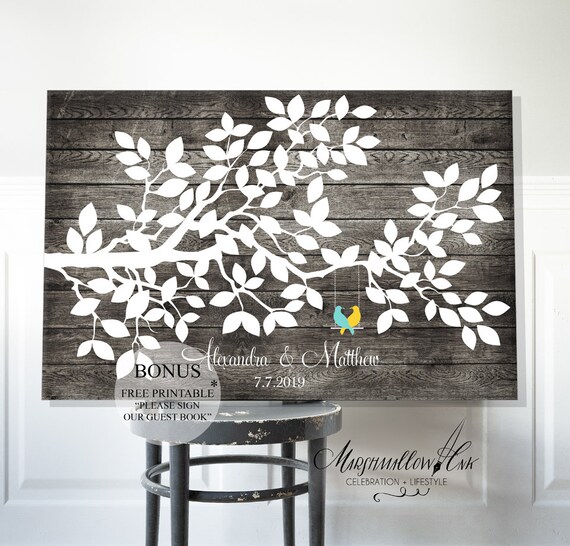 Wedding Gift Decor Wedding Sign Guest Book Wedding Guest Etsy