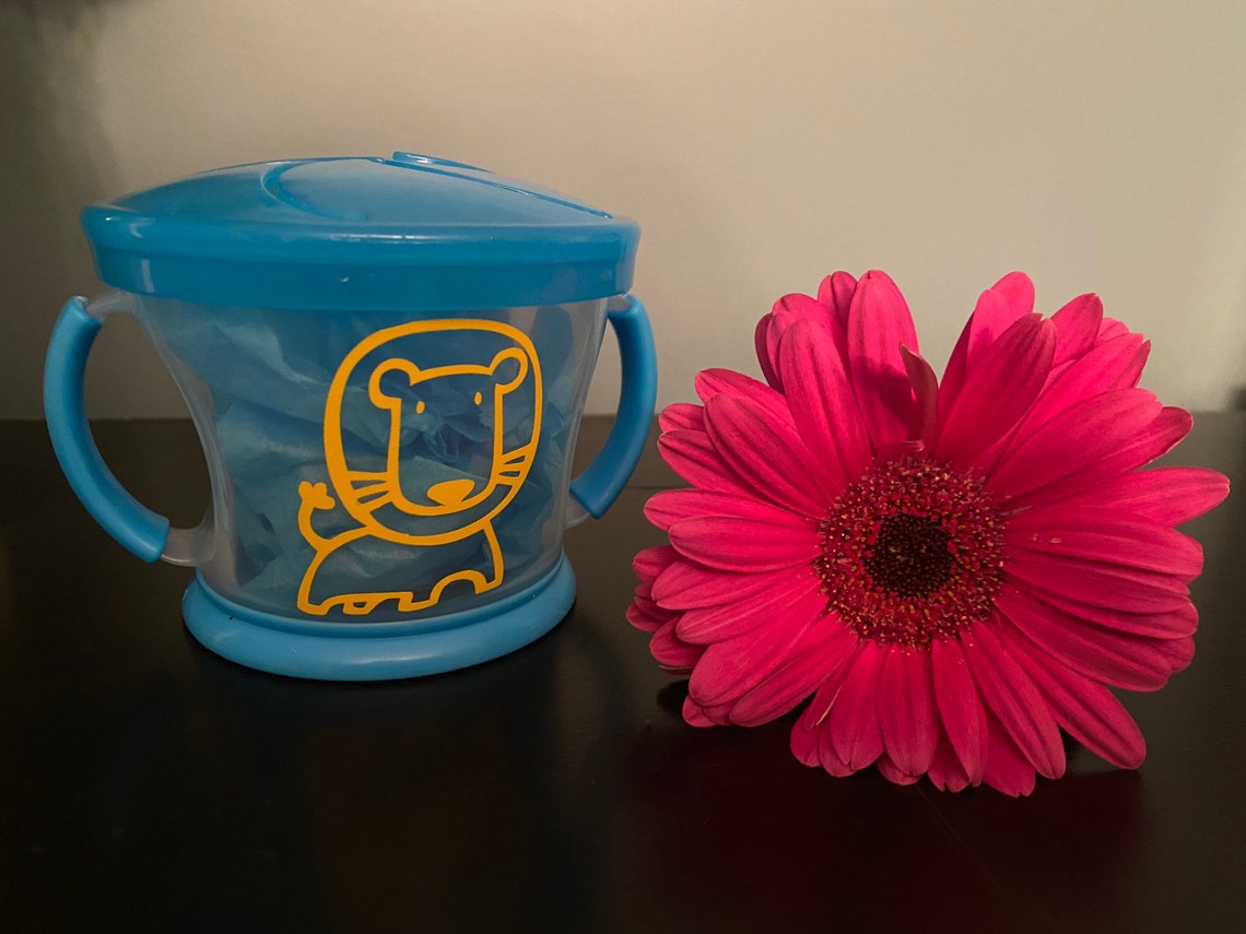 Personalized munchkin snack cup Etsy