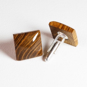 Dracula - Whitby Wood Cufflinks