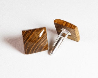 Dracula - Whitby Wood Cufflinks