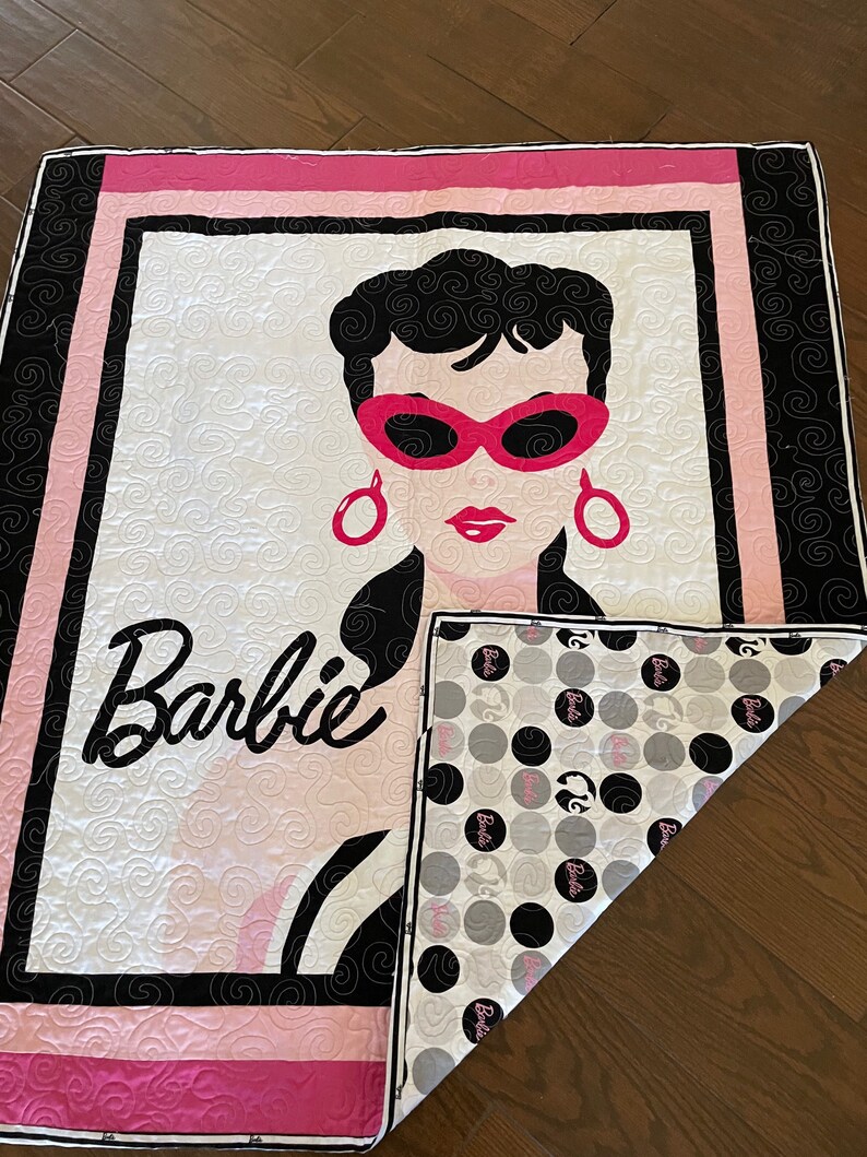 Get A Beautiful Barbie Throw Blanket For Your Little Doll
