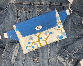 Haralson Belt Bag, Hip Pack, Crossbody Bag, Blue